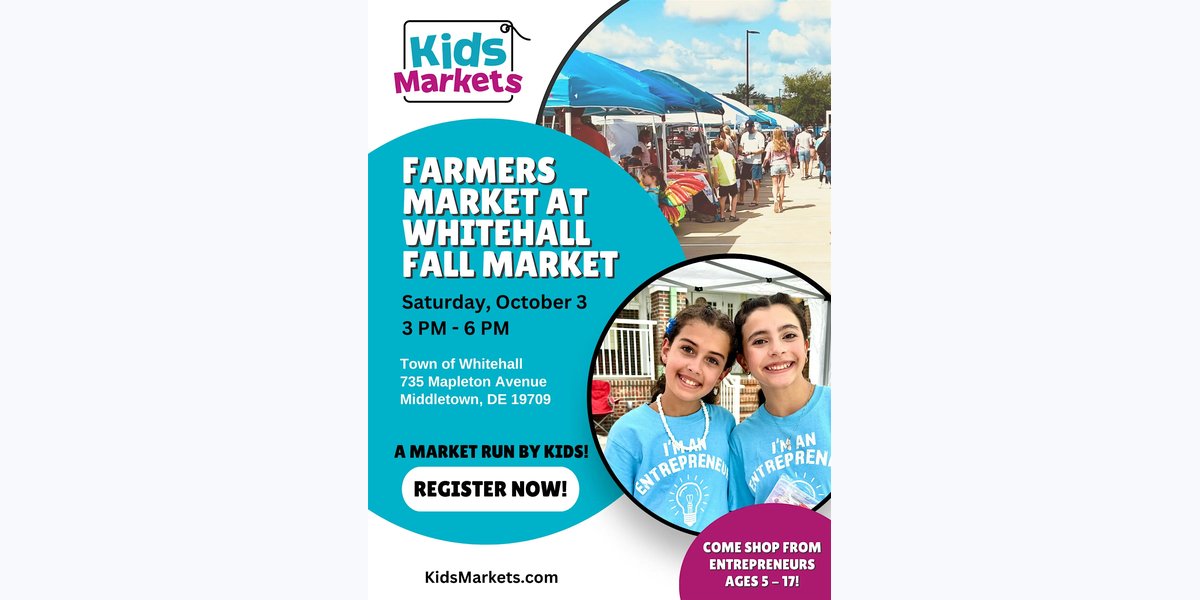Kids Markets at Farmers Market at Whitehall Fall Market photo in Middletown, DE, DE