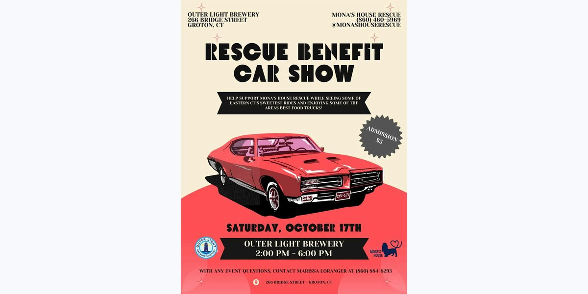 Mona's House Rescue Benefit Car Show photo in Groton, CT, CT