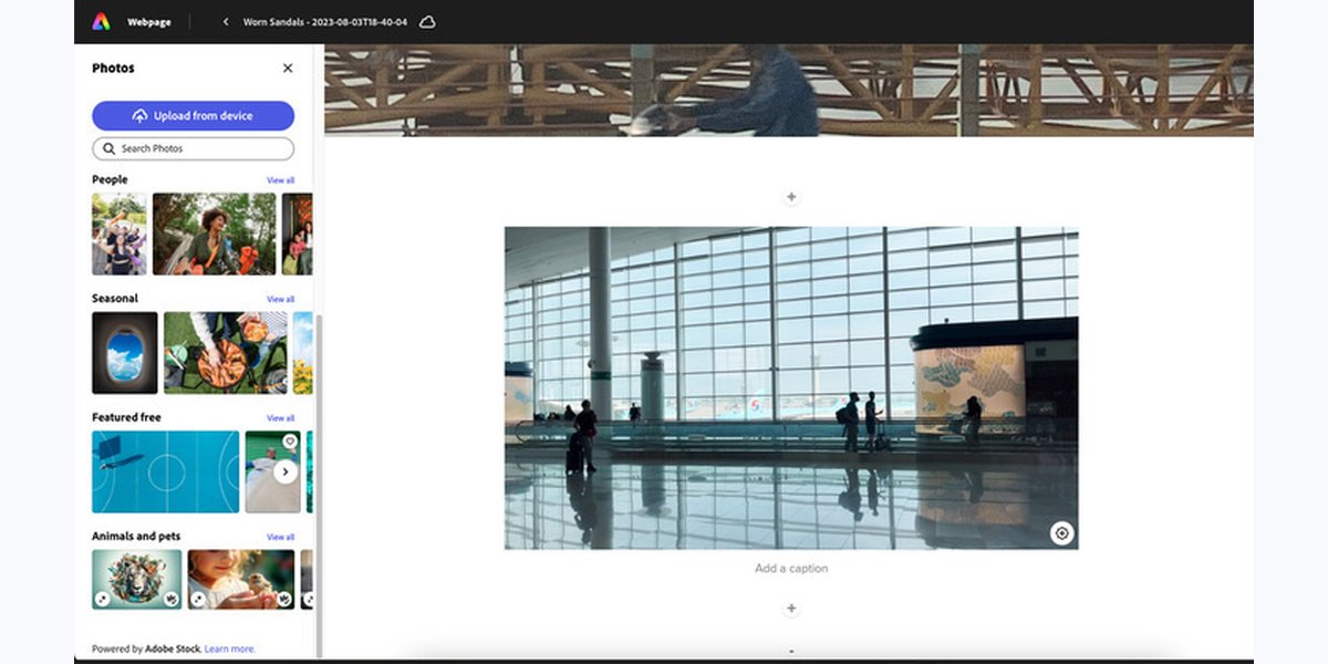 Adobe Express - Creating a quick single page scrolling website that can be used as a web presence, portfolio, about me page, and more! photo in San Jose, CA, CA