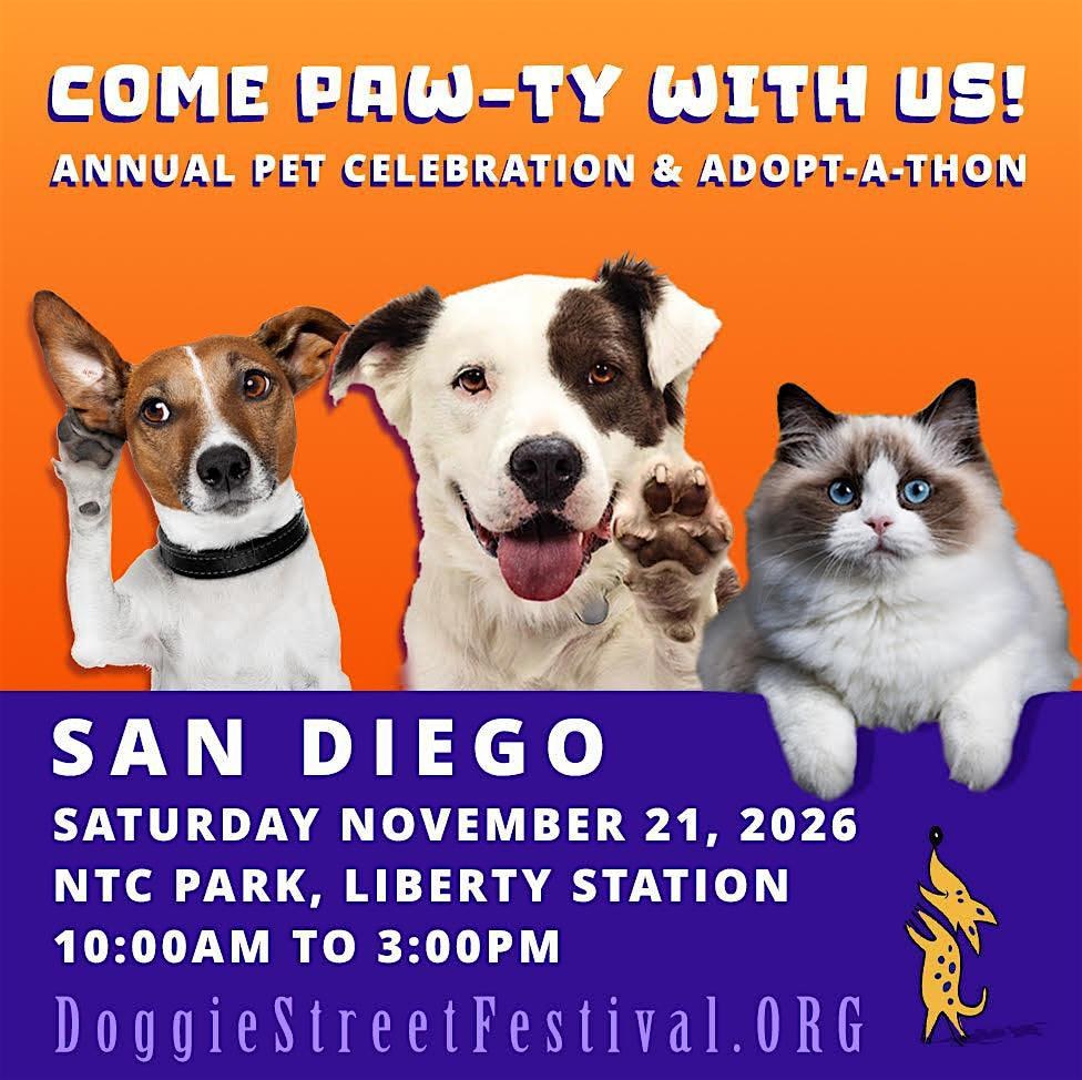 17th Annual Doggie Street Festival & Adopt-A-Thon San Diego photo in San Diego, CA, CA