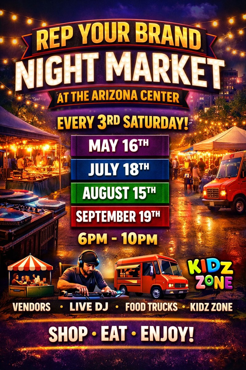 RYBE Night Market @ the Arizon Center in Phoenix, AZ