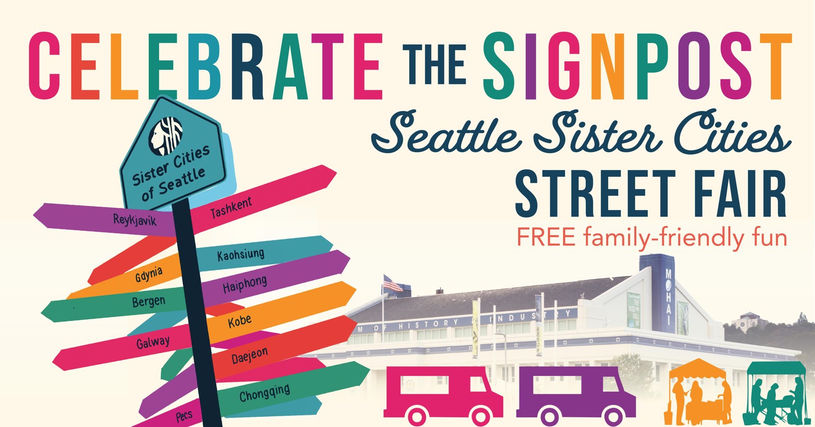 Seattle Sister Cities Street Fair in Seattle, WA