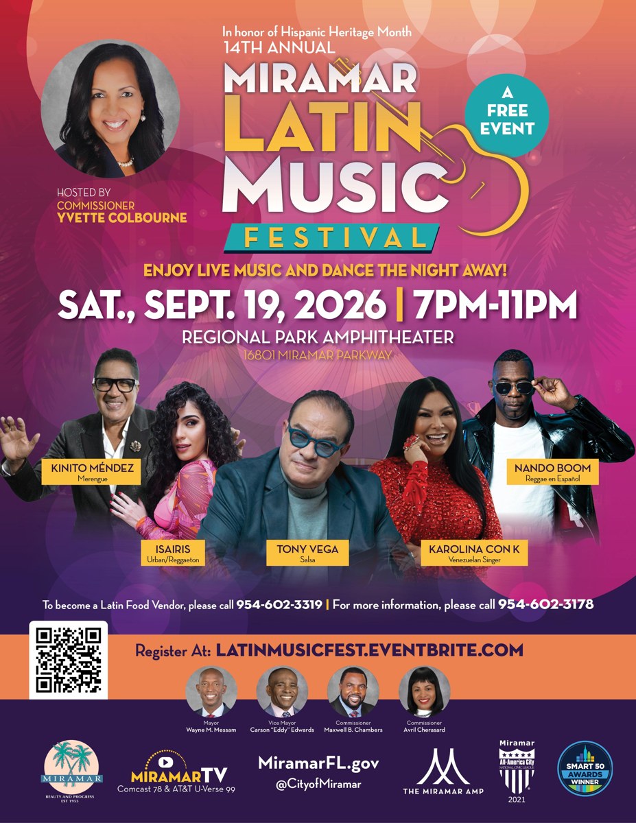 Miramar Latin Music Festival 2026 photo in Miramar, FL, FL
