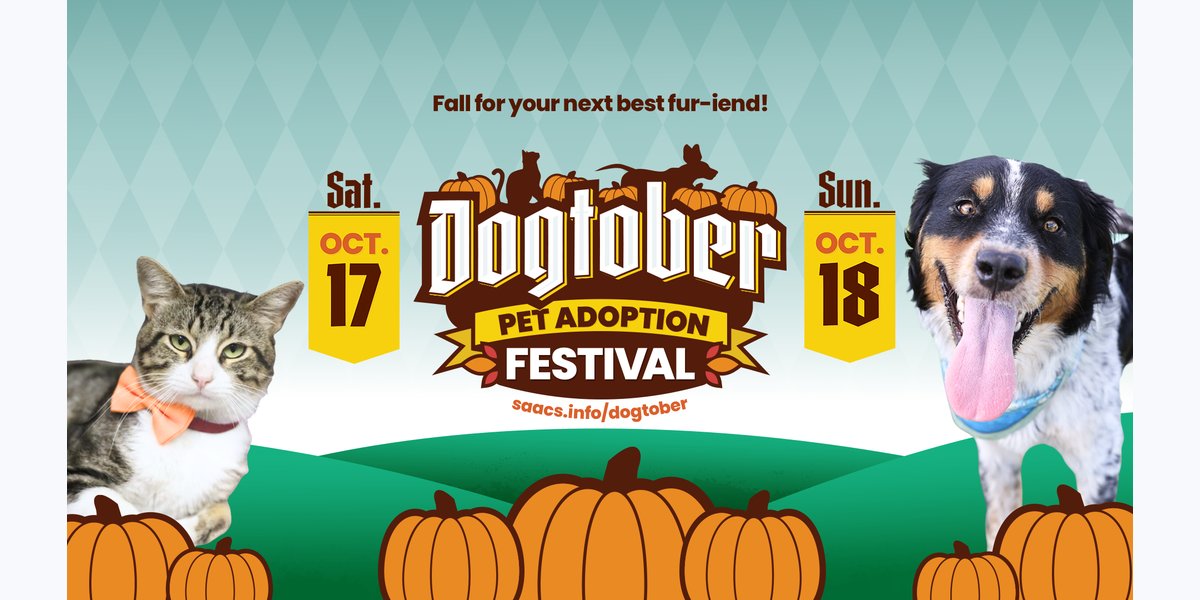 Dogtober Pet Adoption & Fall Festival 2026 — festival in San Antonio, TX