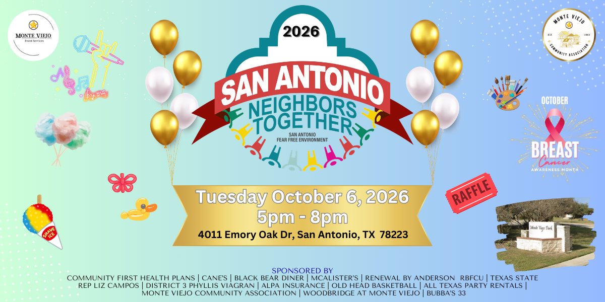 5th Annual San Antonio Neighbors Together & Vendor Market — market in San Antonio, TX