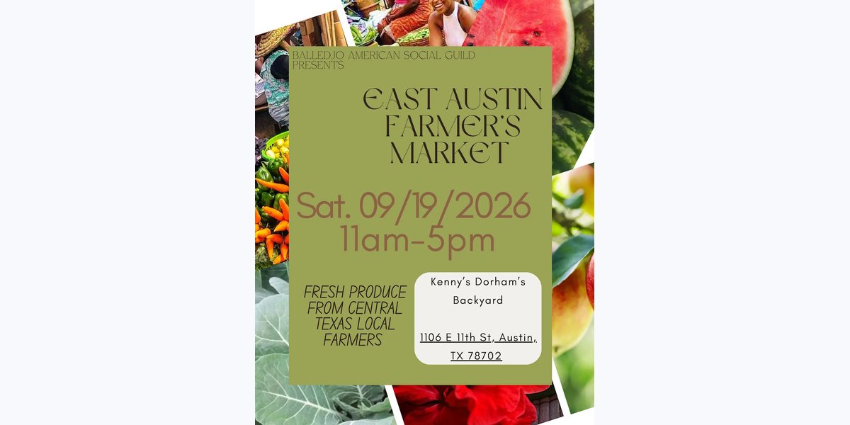 East Austin Farmer's Market in Austin, TX