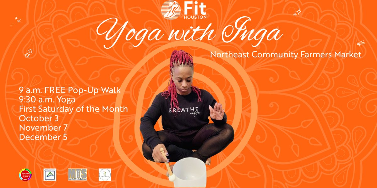 Fit Houston FREE Walk & Yoga at Northeast Community Farmers Market photo in Houston, TX, TX