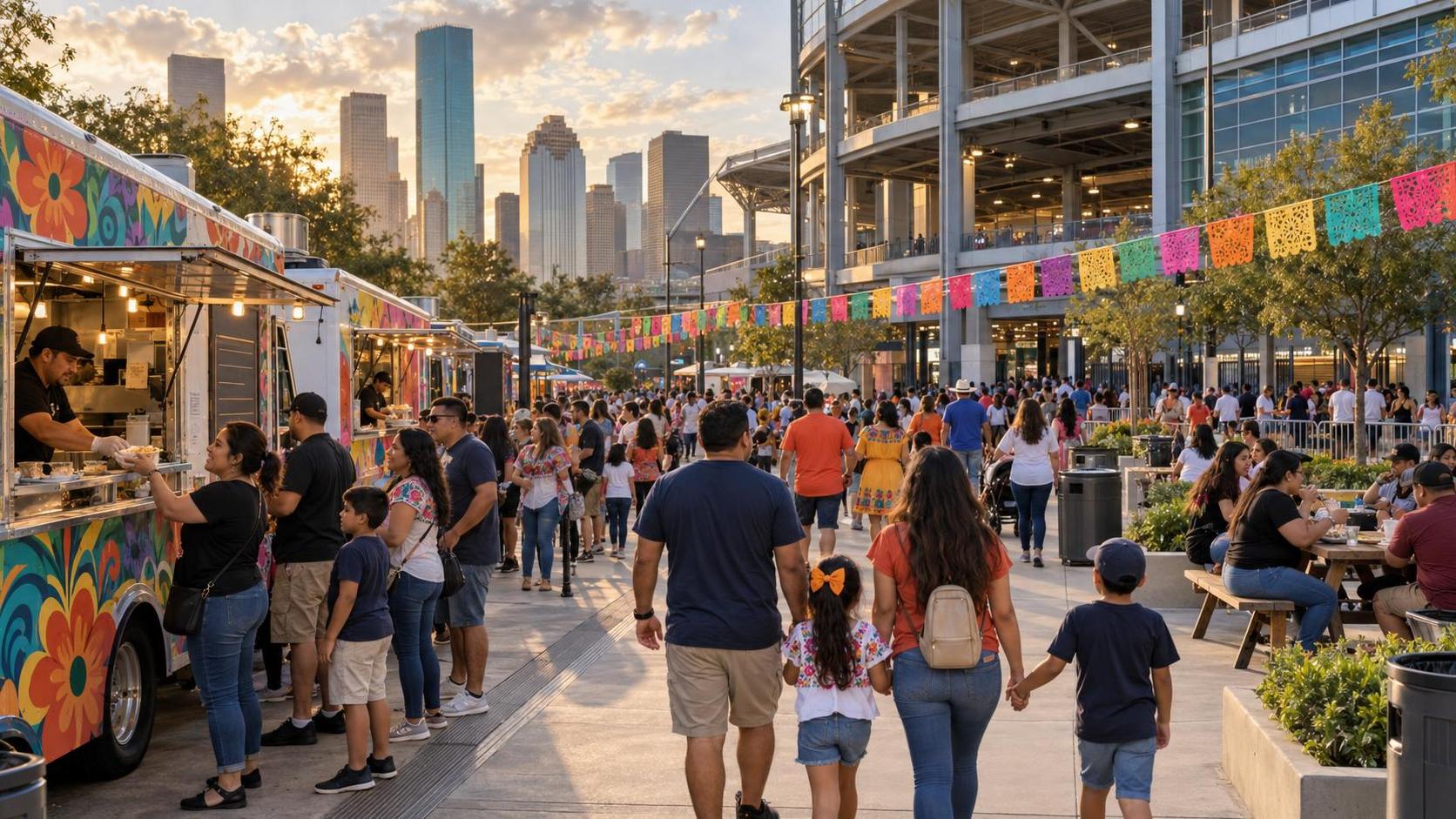 Houston Astros vs Atlanta Braves: Hispanic Heritage Street Fest in Houston, TX