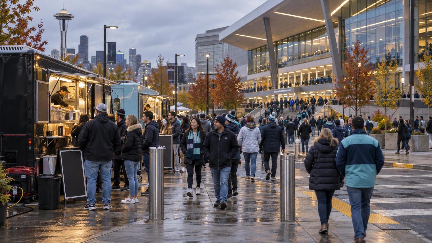 Seattle Kraken vs. Utah Mammoth — crowd in Seattle, WA