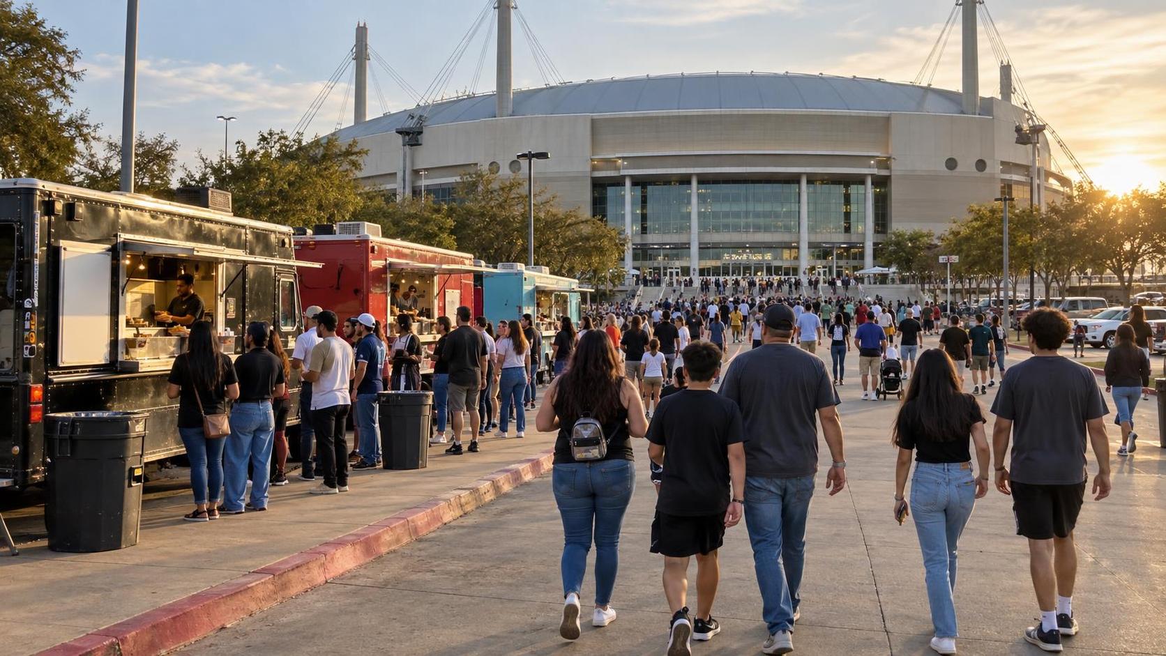 Randolph High School Vs Cole High School — crowd in San Antonio, TX