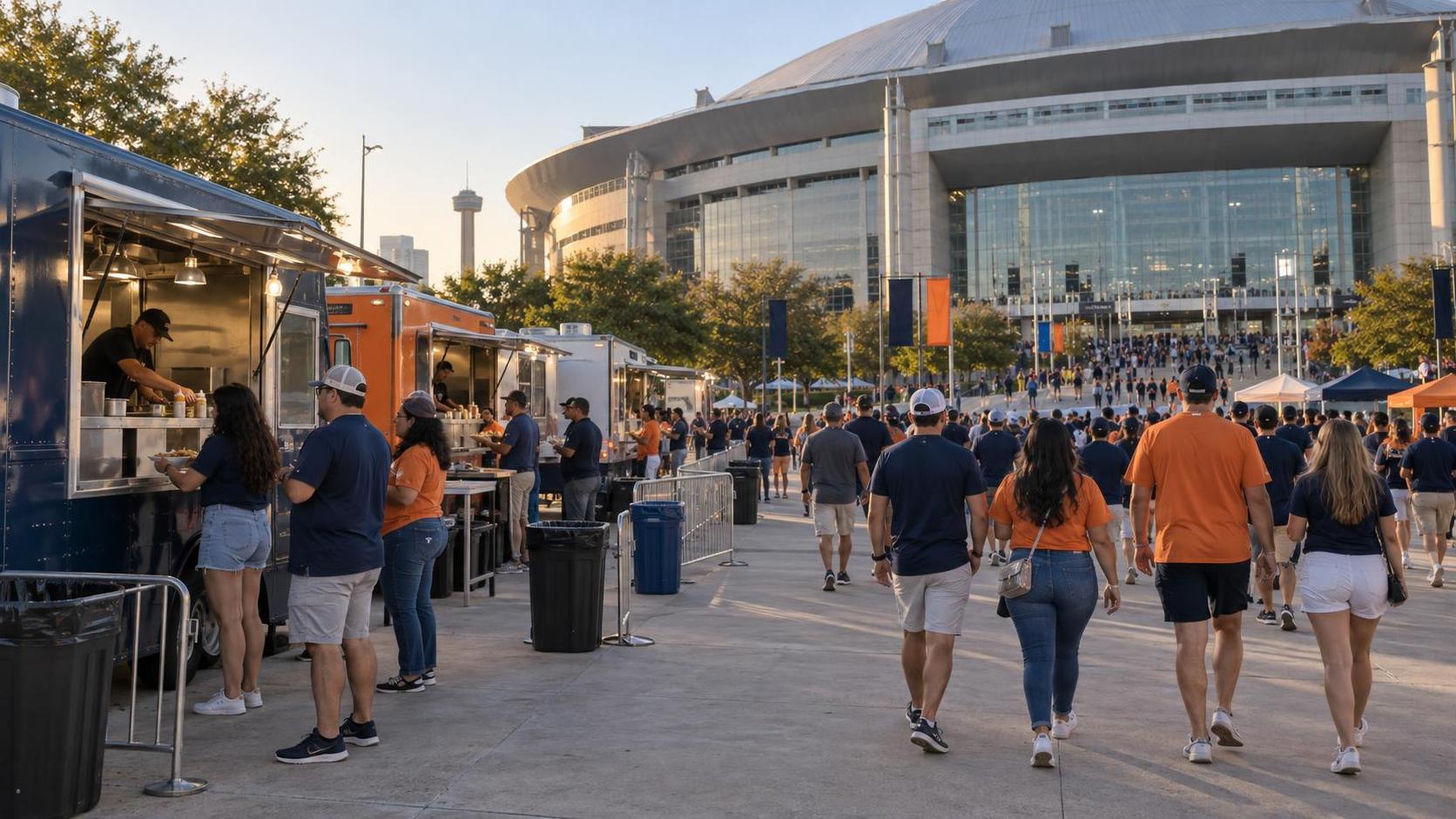 UTSA Roadrunners v Navy — crowd in San Antonio, TX