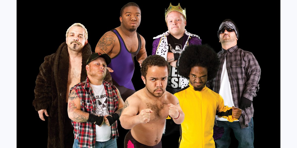 Extreme Dwarfanator Wrestling — crowd in San Antonio, TX