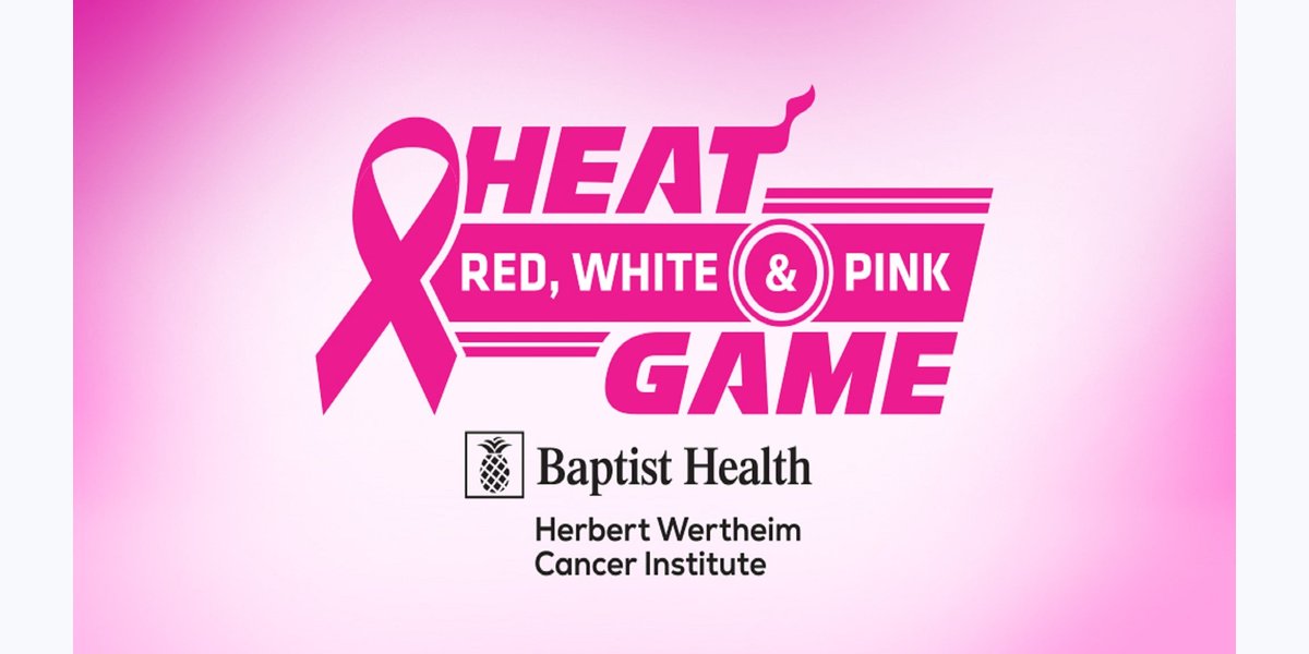 MIAMI HEAT RED, WHITE & PINK GAME photo in Miami, FL, FL