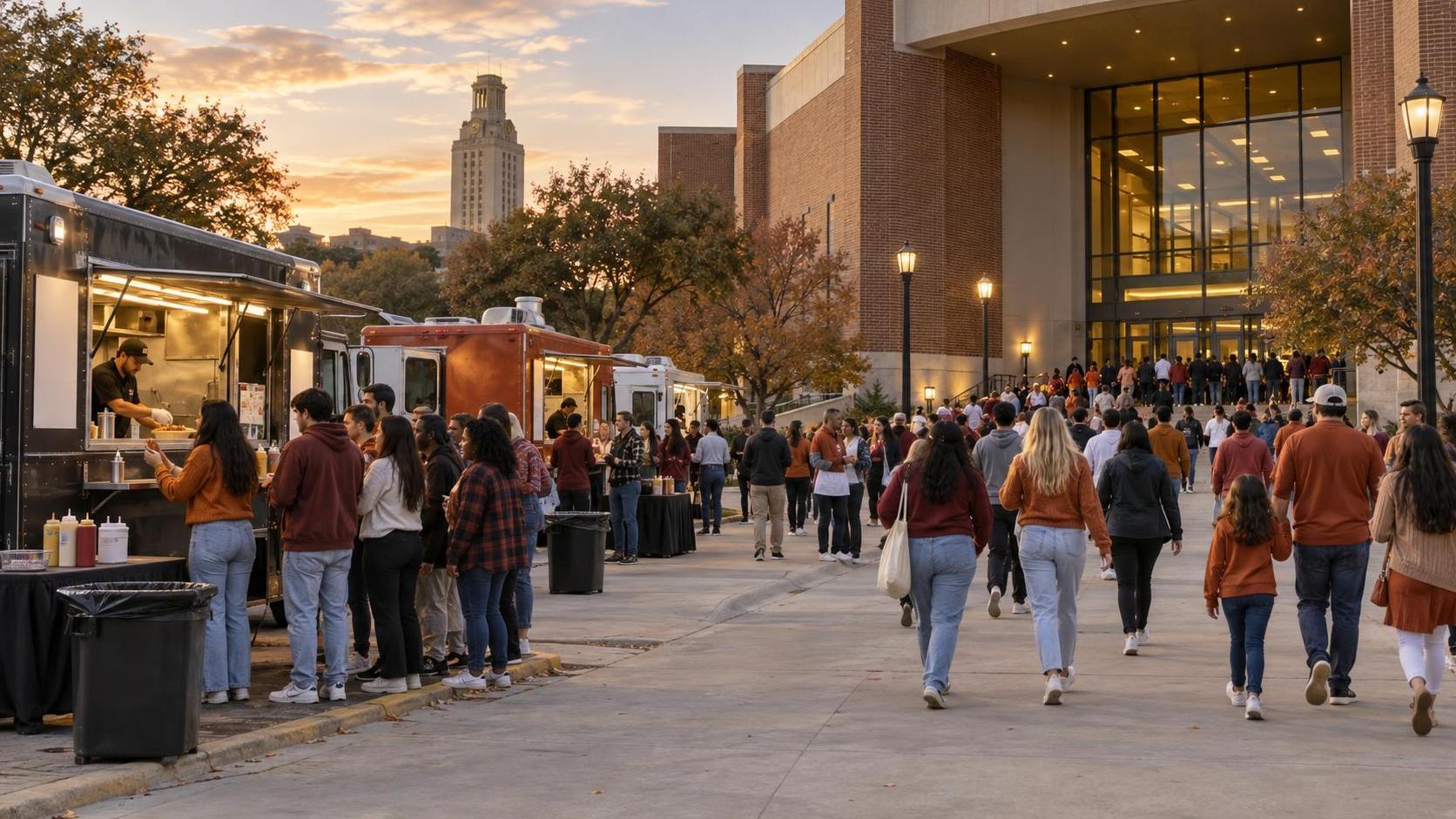 Texas Longhorns Womens Volleyball vs. Ole Miss Rebels Womens Volleyball — crowd in Austin, TX