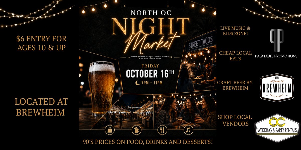 North OC Night Market in Anaheim, CA