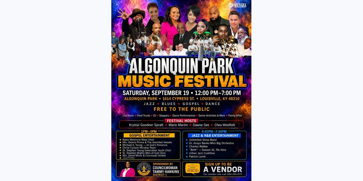 Algonquin Park Music Festival 2026 in Louisville, KY