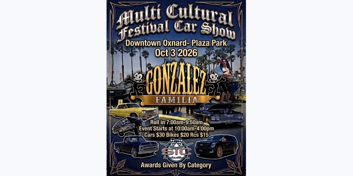 Downtown Oxnard Gonzalez Familia Car Show photo in Oxnard, CA, CA