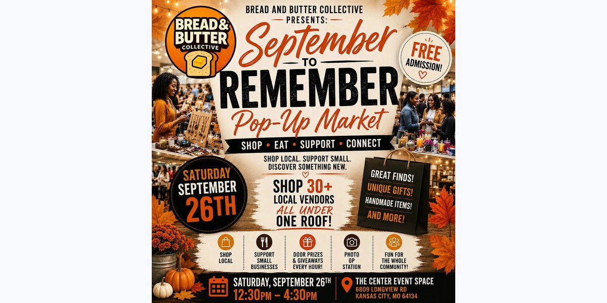 September to Remember Pop-Up Market photo in Kansas City, MO, MO