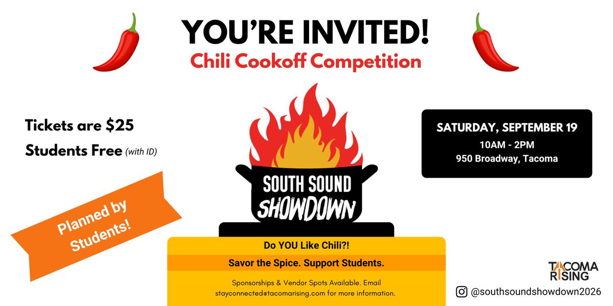Chili Cook Off - The South Sound Showdown in Tacoma, WA
