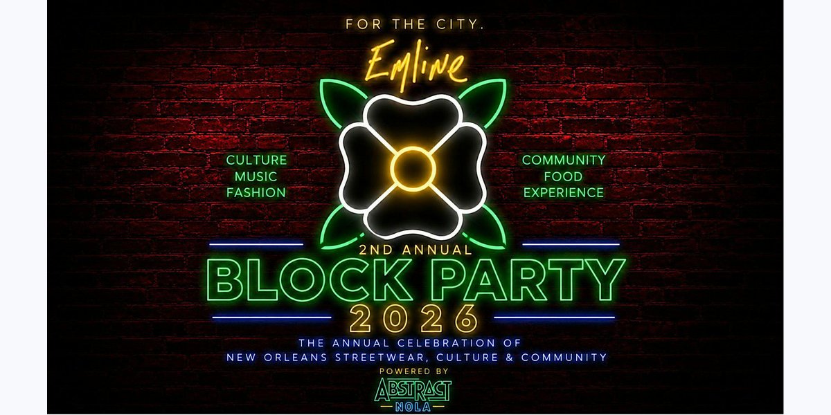 2nd Annual Emline Block Party Powered By Abstract NOLA photo in New Orleans, LA, LA