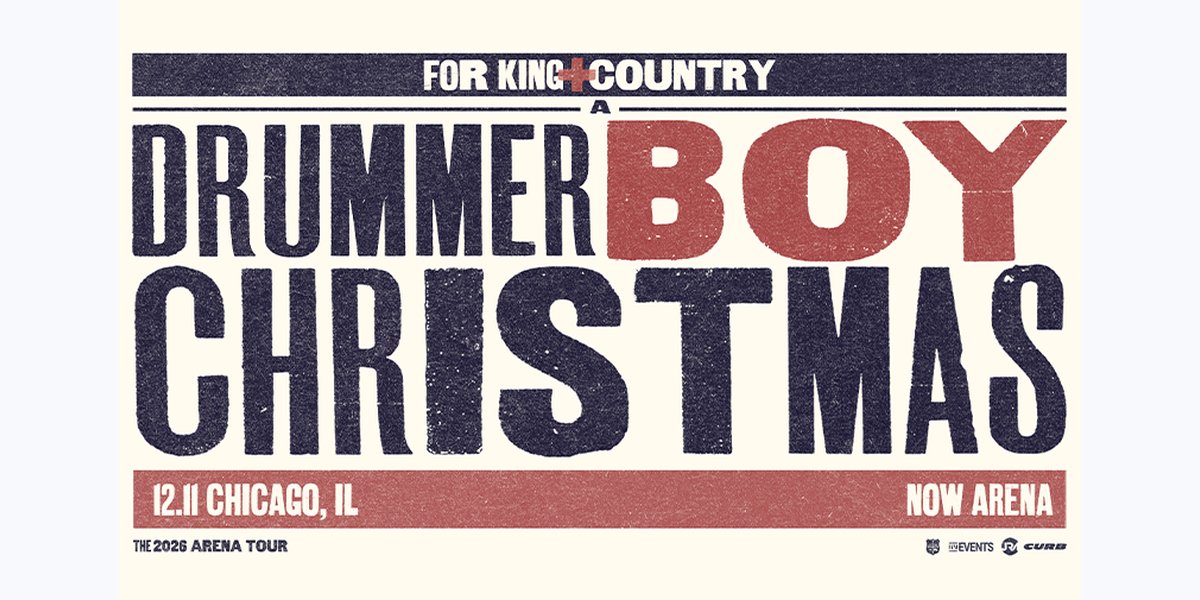 for KING + COUNTRY — A Drummer Boy Christmas photo in Hoffman Estates, IL