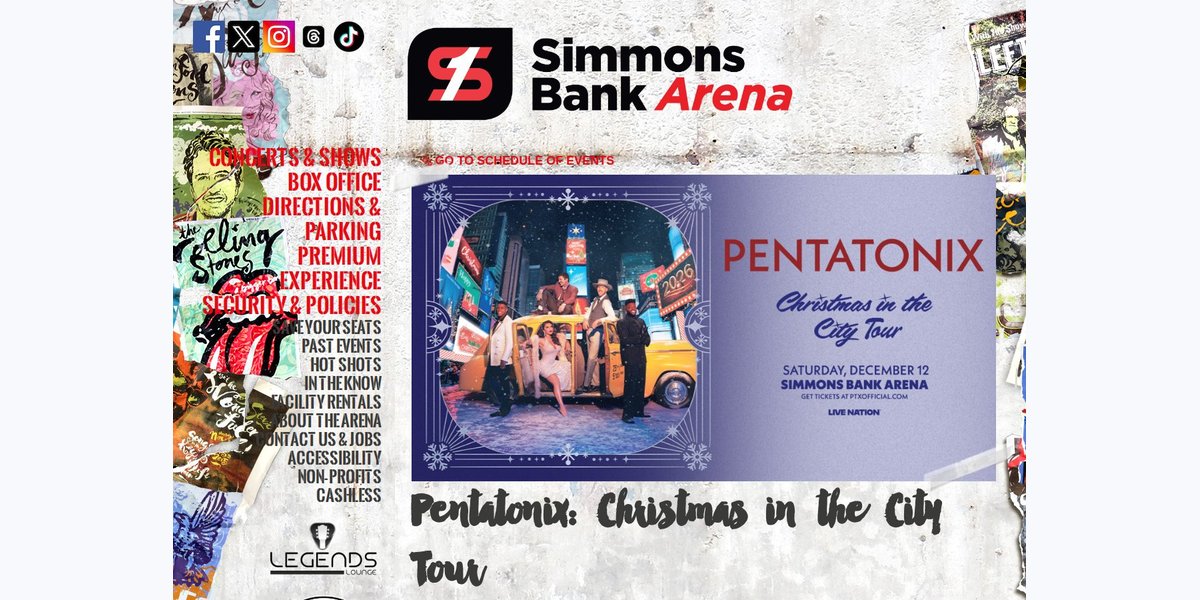 Pentatonix — Christmas in the City Tour photo in North Little Rock, AR