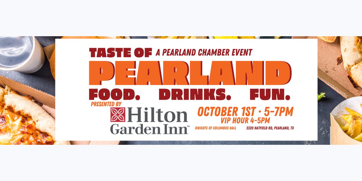 Taste of Pearland presented by the Hilton Garden Inn Pearland! photo in Pearland, TX, TX