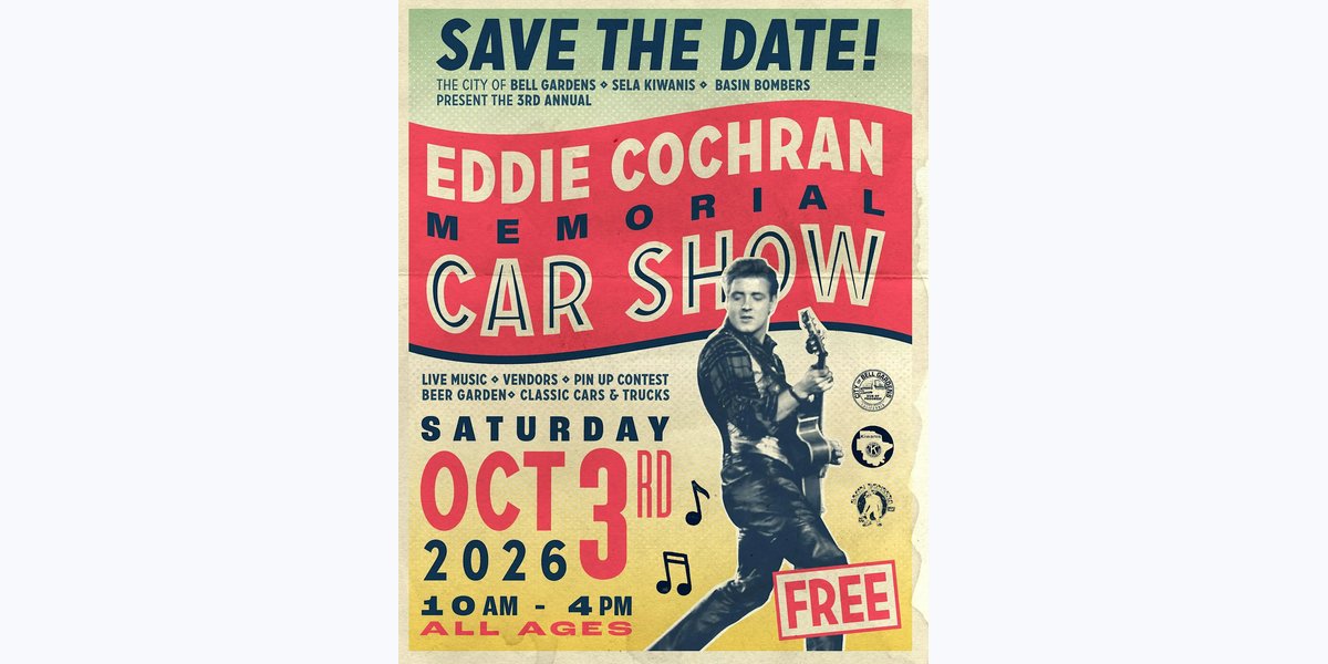 3rd Annual Eddie Cochran Memorial Car Show photo in Bell Gardens, CA, CA