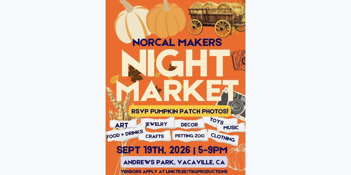 NorCal Makers Fall Night Market photo in Vacaville, CA, CA