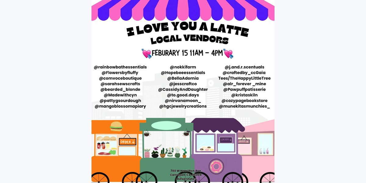 Local Maker's Market: Love You A Latte photo in Campbell, CA, CA