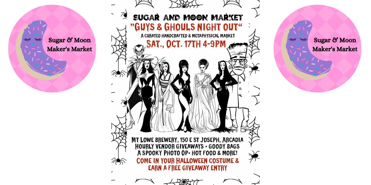 "Guys and Ghouls Night Out" Outdoor Night Market on Sat, October 17, 2026 photo in Arcadia, CA, CA