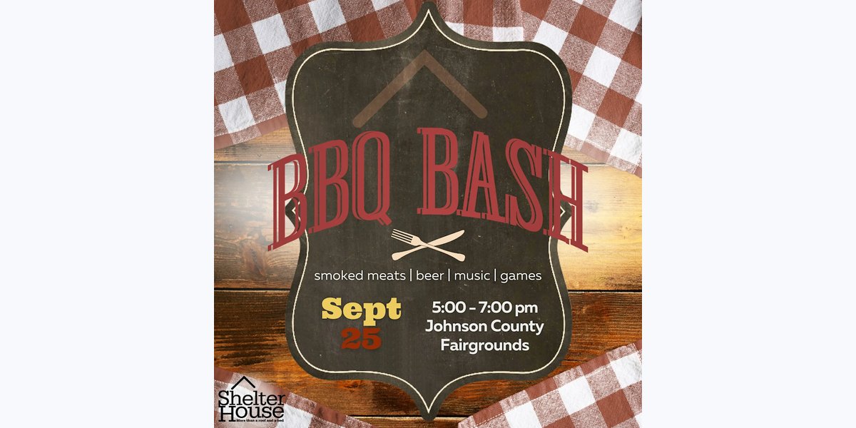 Shelter House BBQ Bash in Iowa City, IA