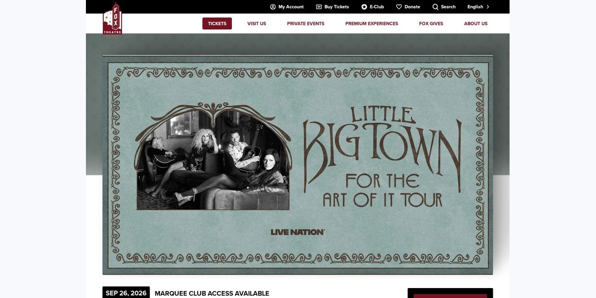 Little Big Town  -  For The Art Of It Tour in Atlanta, GA