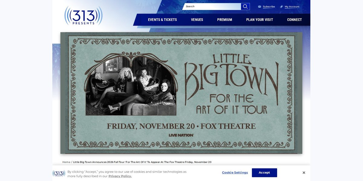 Little Big Town  -  For The Art Of It Tour photo in Chattanooga, TN