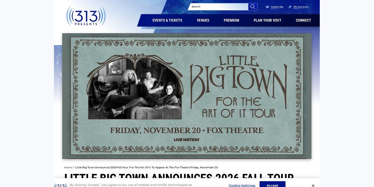 Little Big Town  -  For The Art Of It Tour — concert in Columbus, OH