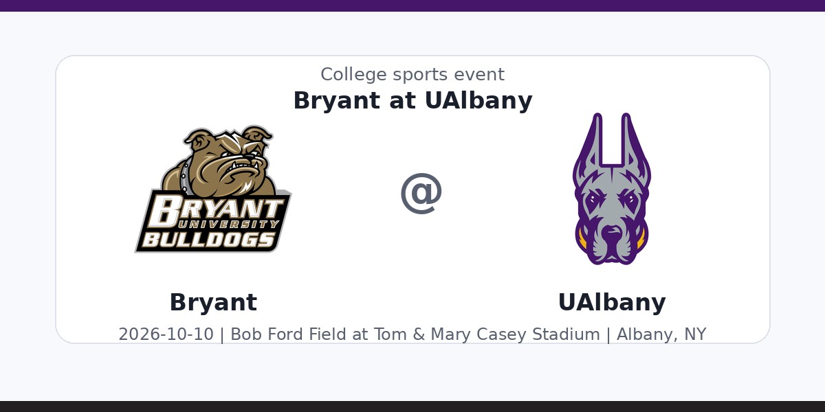NCAA Men's Soccer: Bryant Bulldogs at UAlbany Great Danes photo in Albany, NY