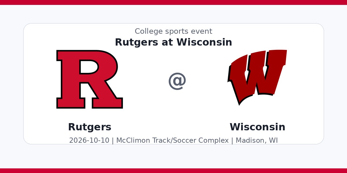 NCAA Men's Soccer: Rutgers Scarlet Knights at Wisconsin Badgers photo in Madison, WI