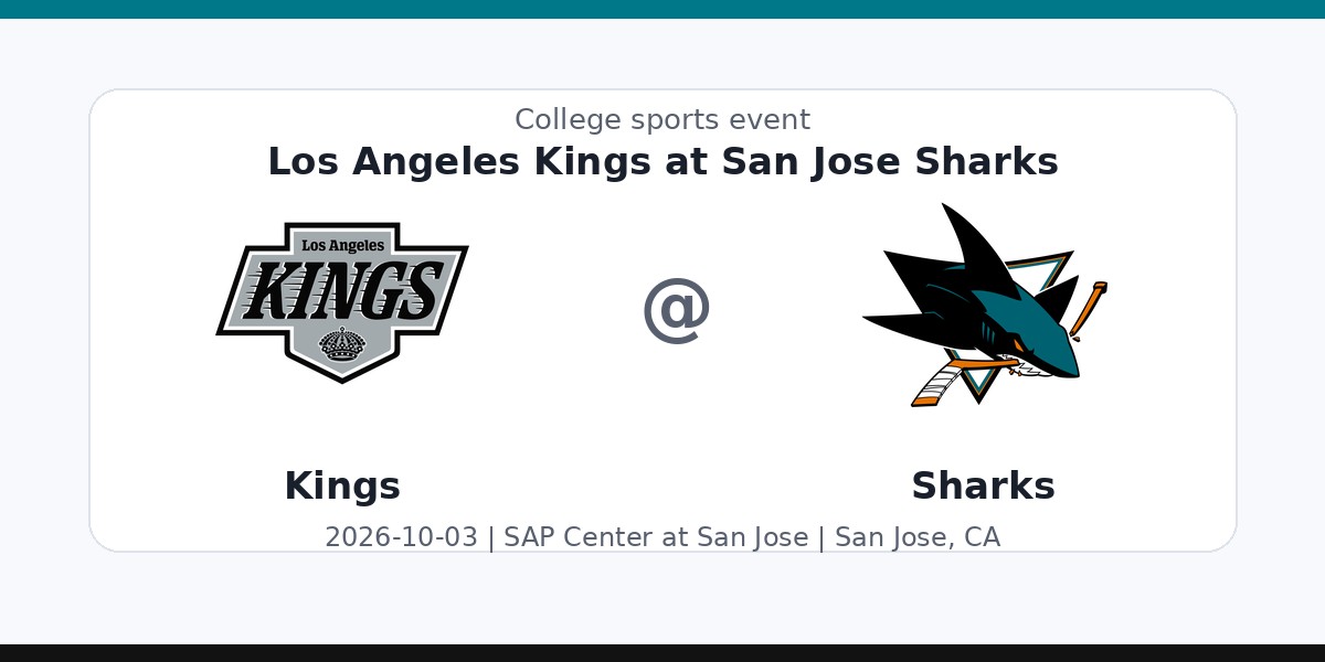 NHL: Los Angeles Kings at San Jose Sharks photo in San Jose, CA
