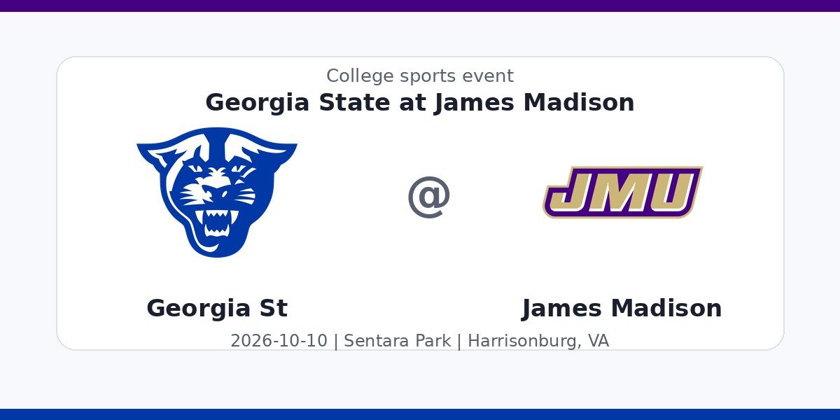 NCAA Men's Soccer: Georgia State Panthers at James Madison Dukes photo in Harrisonburg, VA