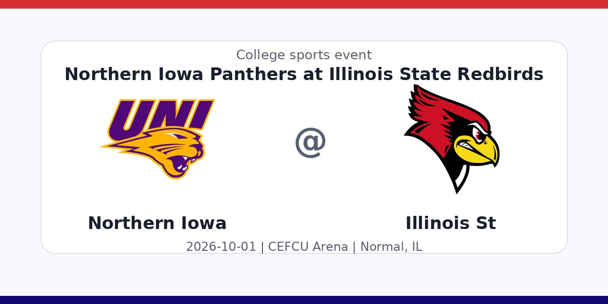 NCAAWVB: Northern Iowa Panthers at Illinois State Redbirds photo in Normal, IL