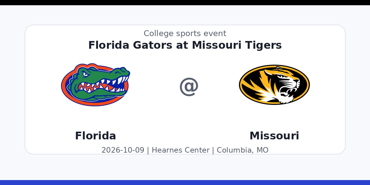 NCAAWVB: Florida Gators at Missouri Tigers photo in Columbia, MO