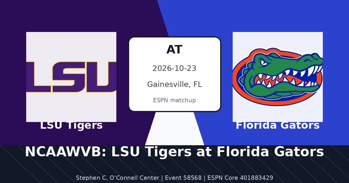 NCAAWVB: LSU Tigers at Florida Gators photo in Gainesville, FL