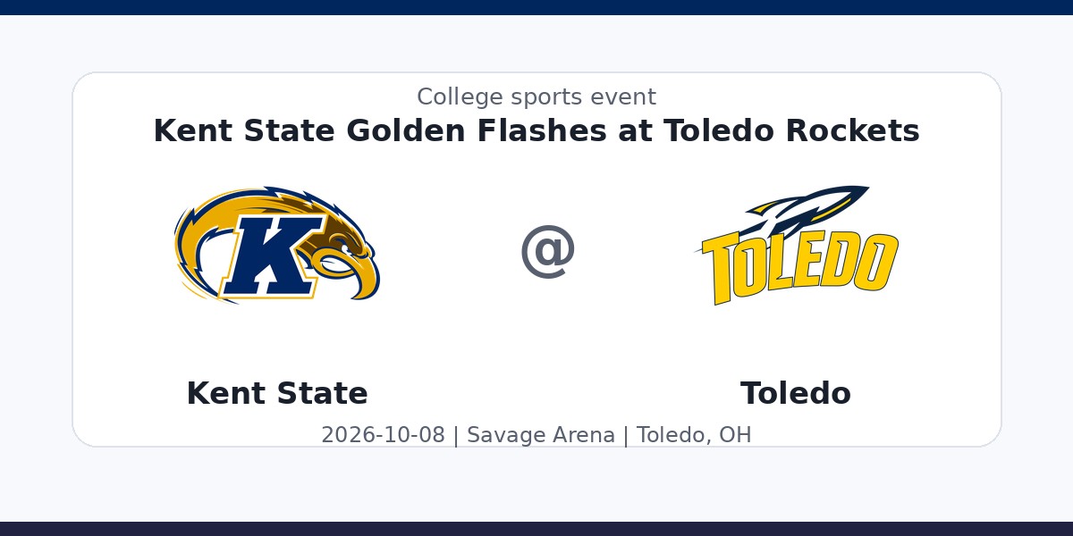 NCAAWVB: Kent State Golden Flashes at Toledo Rockets photo in Toledo, OH