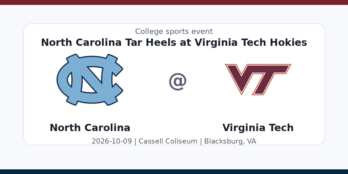 NCAAWVB: North Carolina Tar Heels at Virginia Tech Hokies photo in Blacksburg, VA