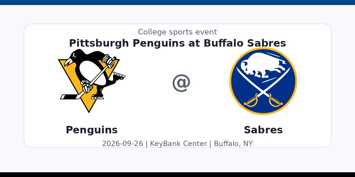 NHL: Pittsburgh Penguins at Buffalo Sabres photo in Buffalo, NY