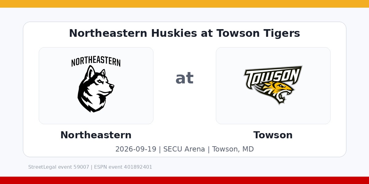 NCAAWVB: Northeastern Huskies at Towson Tigers photo in Towson, MD