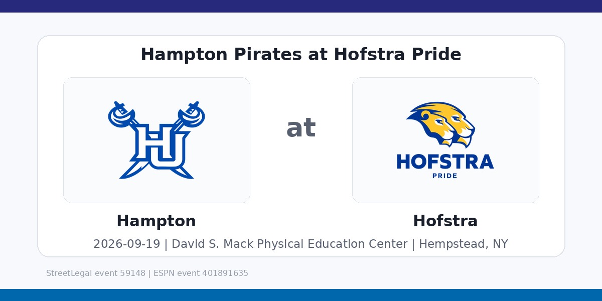 NCAAWVB: Hampton Pirates at Hofstra Pride photo in Hempstead, NY