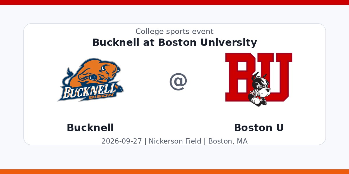 NCAA Men's Soccer: Bucknell Bison at Boston University Terriers photo in Boston, MA