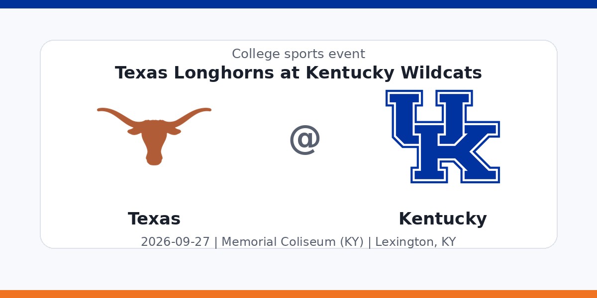 NCAAWVB: Texas Longhorns at Kentucky Wildcats in Lexington, KY