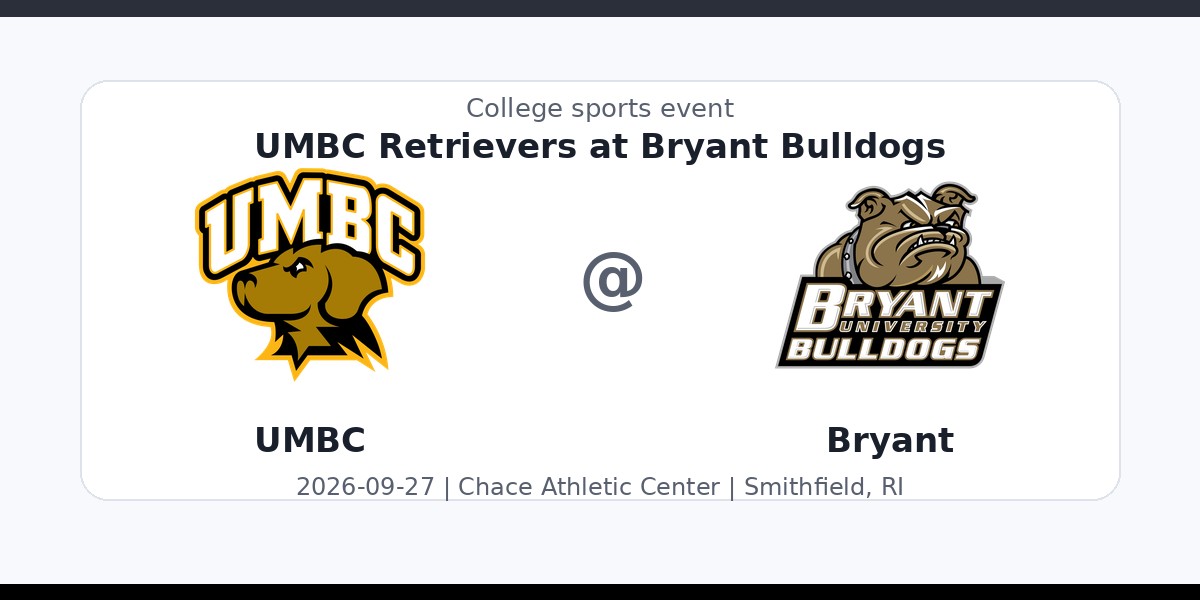 NCAAWVB: UMBC Retrievers at Bryant Bulldogs photo in Smithfield, RI